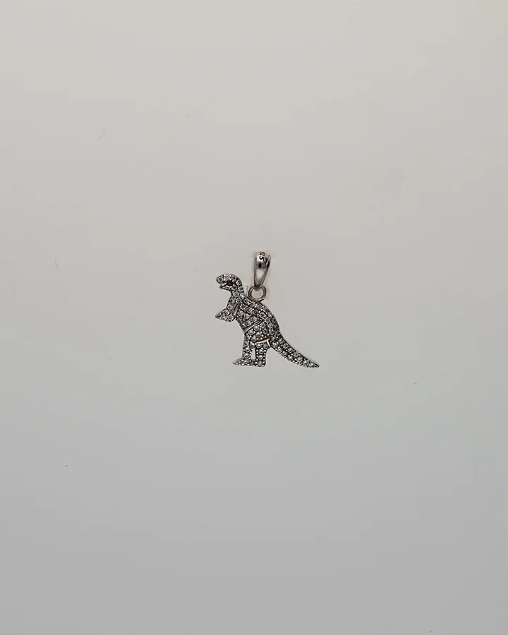 Dino Shimmer Pendant Set in 92.5 Silver