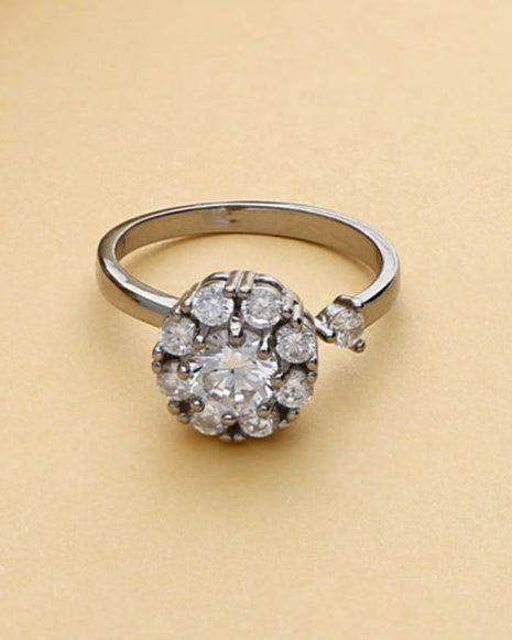 Adjustable Fan Ring in 92.5 Silver
