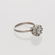Adjustable Fan Ring in 92.5 Silver