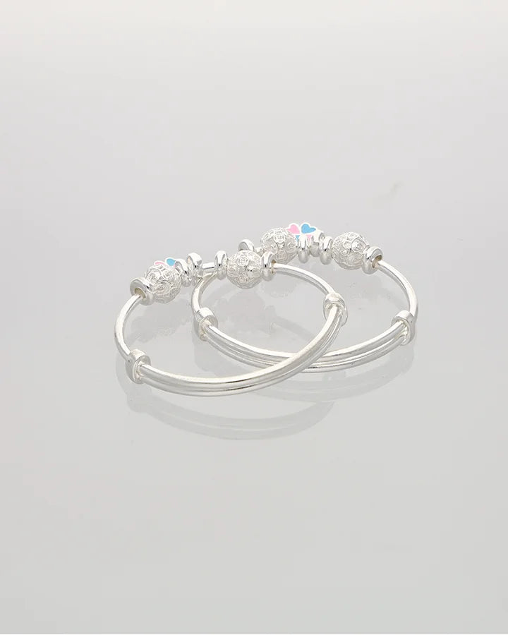 Blossom Bells Baby Kadli in 92.5 Silver
