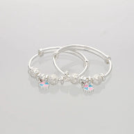 Blossom Bells Baby Kadli in 92.5 Silver