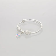 Blossom Bells Baby Kadli in 92.5 Silver