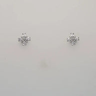 Floret Charm Duo in 92.5 Silver