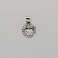 HeartAura Charm Duo in 92.5 Silver