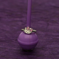 Enchanted Cat Baby Ring in 92.5 Silver