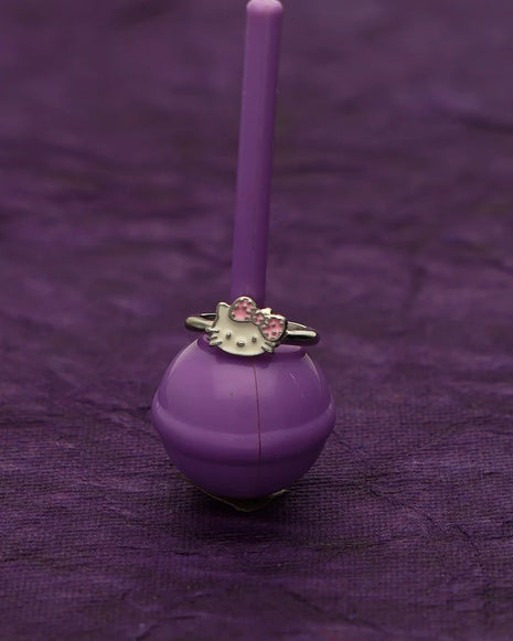 Enchanted Cat Baby Ring in 92.5 Silver
