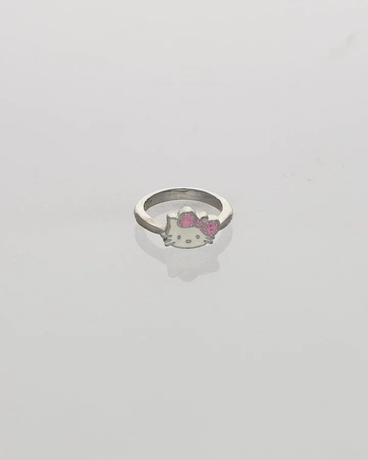 Enchanted Cat Baby Ring in 92.5 Silver