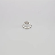 Blue Kitty Baby Ring in 92.5 Silver
