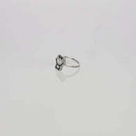 Green Doraemon Baby Ring in 92.5 Silver