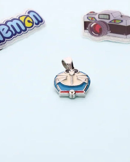 Doraemon Pendant in 92.5 Silver