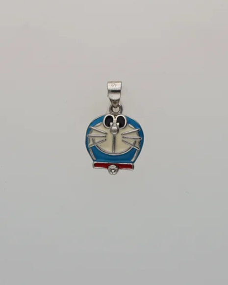 Doraemon Pendant in 92.5 Silver