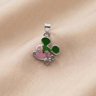Mousey Pendant in 92.5 Silver