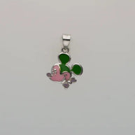 Mousey Pendant in 92.5 Silver