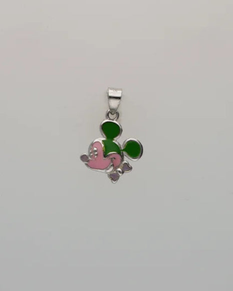 Mousey Pendant in 92.5 Silver