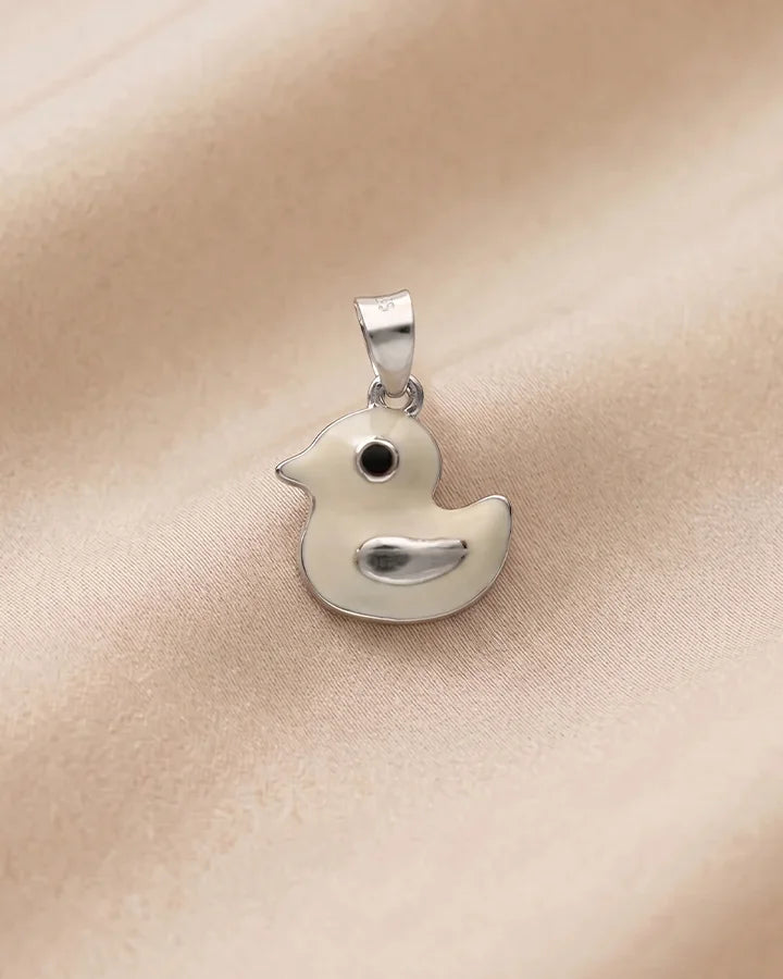 Ducklet Pendant in 92.5 Silver