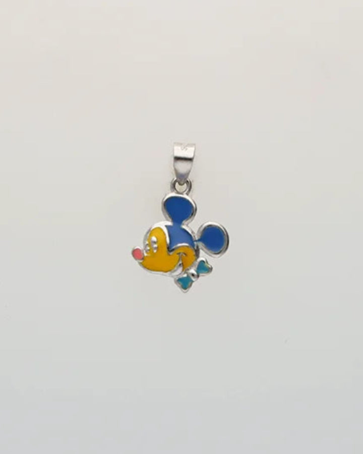 Micky Pendant in 92.5 Silver
