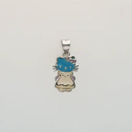 Catra Pendant in 92.5 Silver