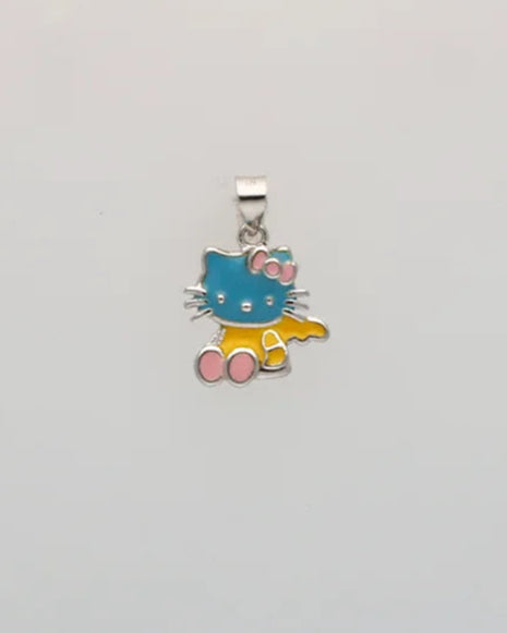Kitty Pendant in 92.5 Silver