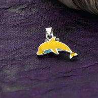 Dolphin Pendant in 92.5 Silver