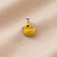 Duckie Pendant in 92.5 Silver