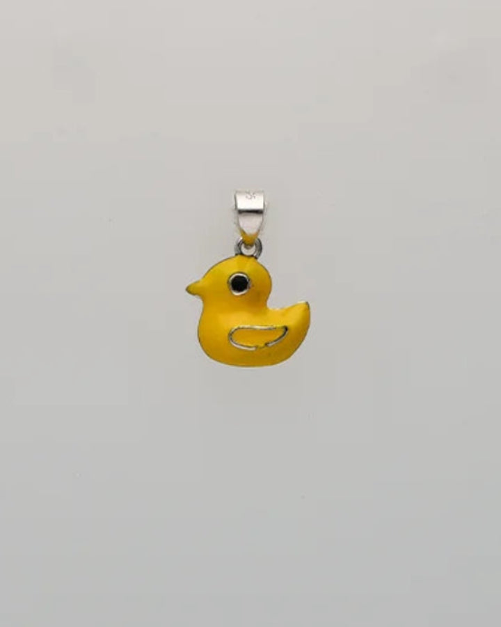 Duckie Pendant in 92.5 Silver