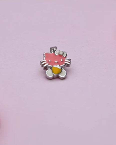 Hello Kitty Pendant in 92.5 Silver