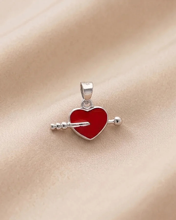 Heart Pendant in 92.5 Silver