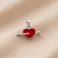 Heart Pendant in 92.5 Silver