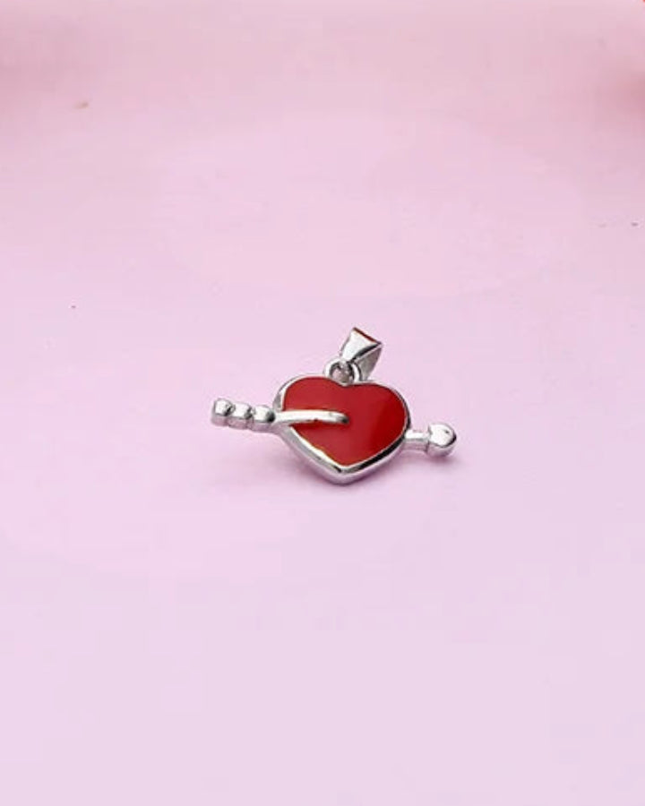 Heart Pendant in 92.5 Silver