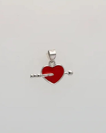 Heart Pendant in 92.5 Silver