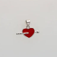 Heart Pendant in 92.5 Silver