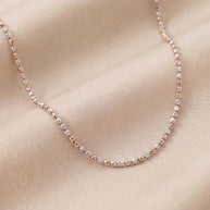 Ball Cut Chain in 92.5 Silver