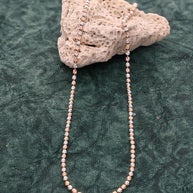 Ball Cut Chain in 92.5 Silver