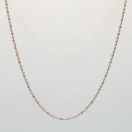 Ball Cut Chain in 92.5 Silver