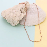 Rose Glow Chain in 92.5 Silver