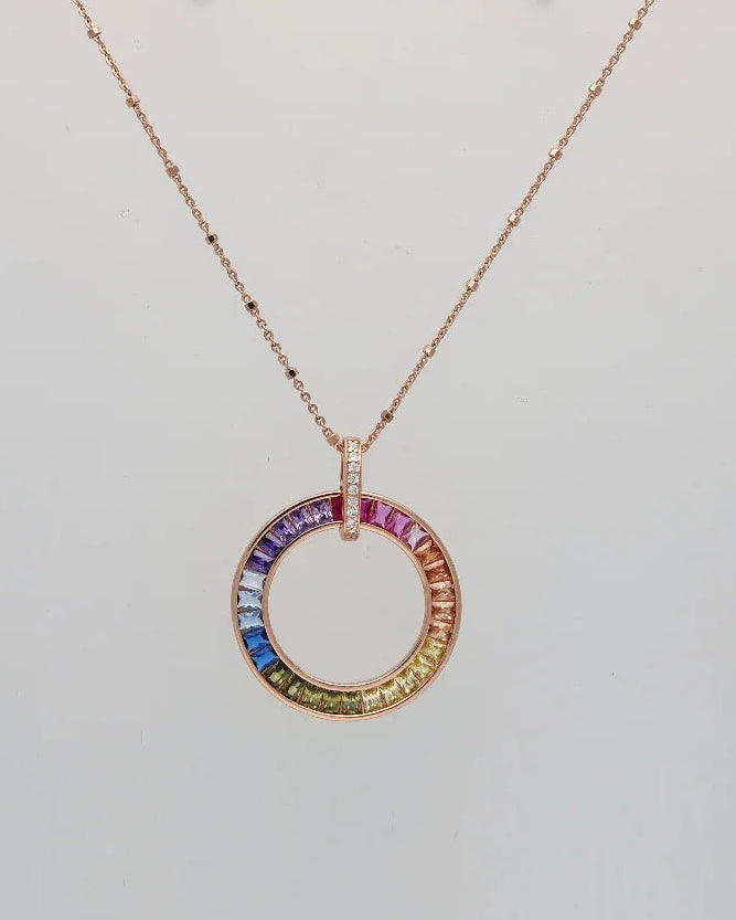 Prism Chain in 92.5 Silver