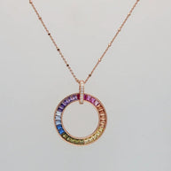 Prism Chain in 92.5 Silver
