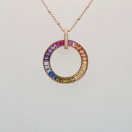 Prism Chain in 92.5 Silver