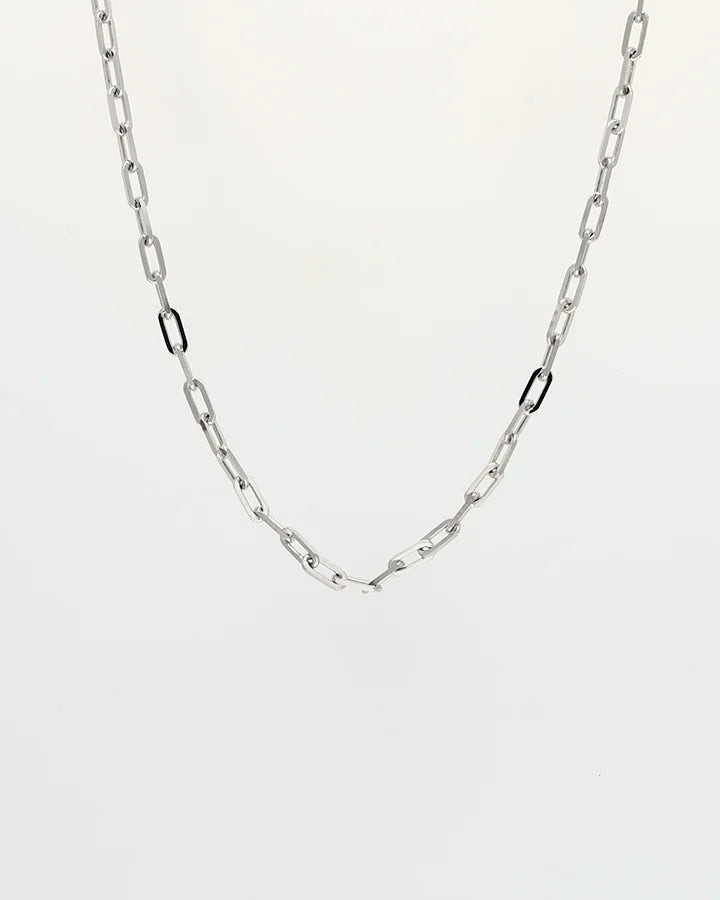 Dual Drop Chain in 92.5 Silver