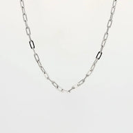 Dual Drop Chain in 92.5 Silver