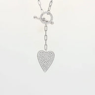 Dual Drop Chain in 92.5 Silver