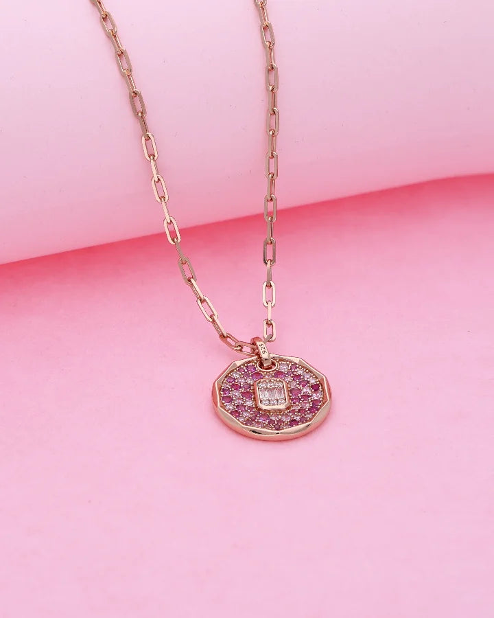 Blush Chain in 92.5 Silver