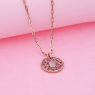 Blush Chain in 92.5 Silver