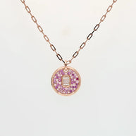 Blush Chain in 92.5 Silver