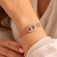 Horseshoe Bracelet in 92.5 Silver
