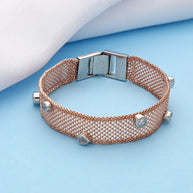 Mesh Bracelet in 92.5 Silver