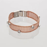 Mesh Bracelet in 92.5 Silver