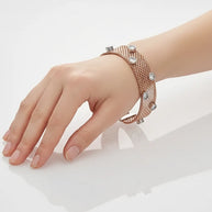 Mesh Bracelet in 92.5 Silver
