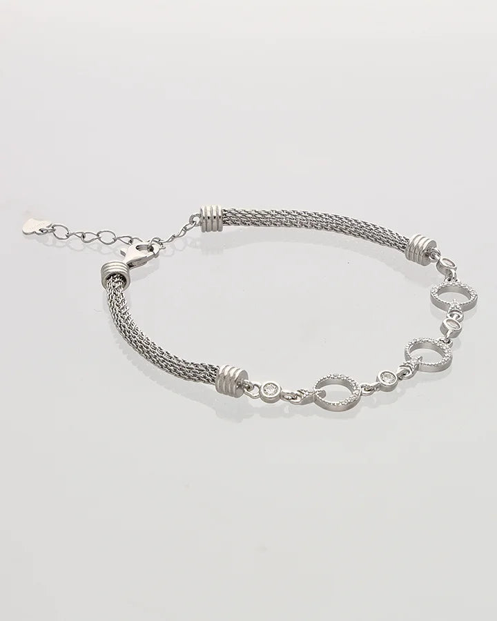 Charm Bracelet in 92.5 Silver