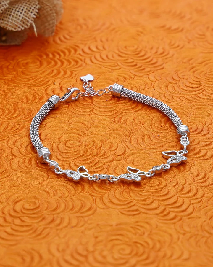 Papillon Bracelet in 92.5 Silver